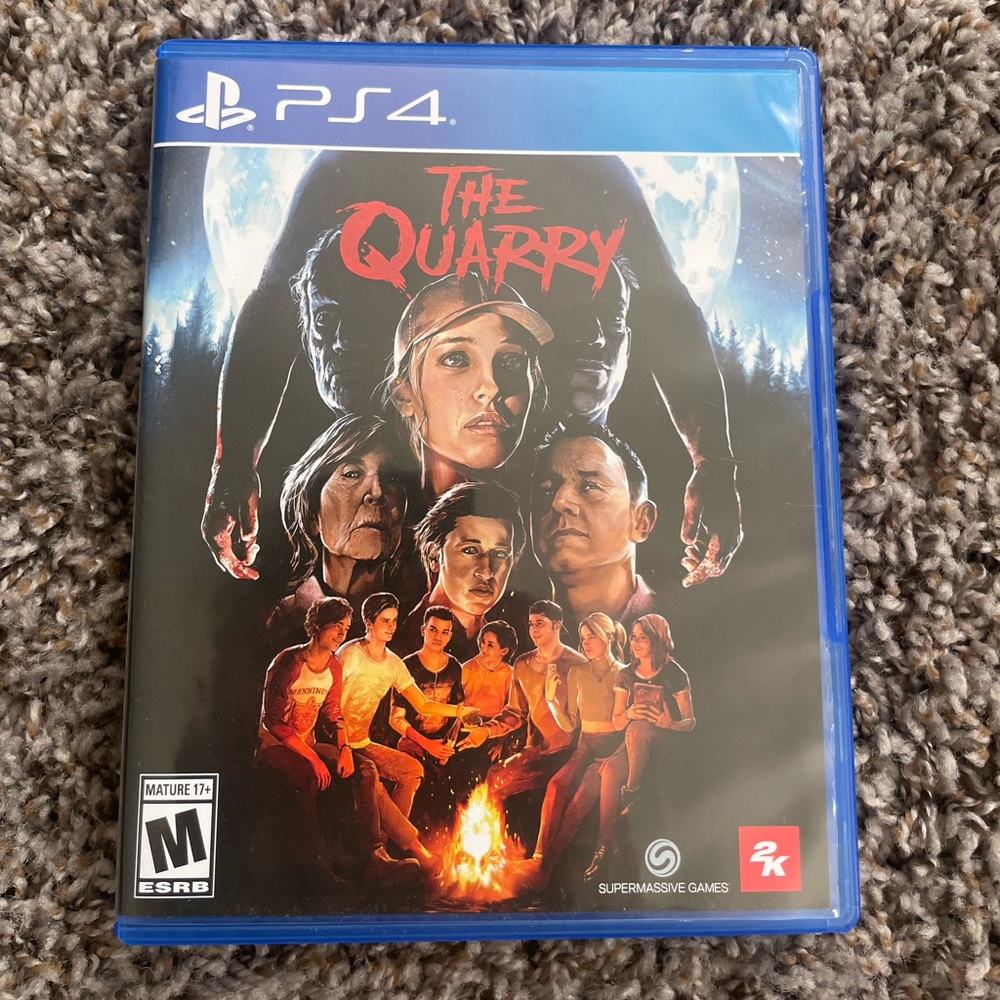The Quarry PlayStation 4 Horror Game PS4